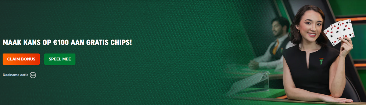 Bonus online casino voor tafelspelers Live-casino bonus