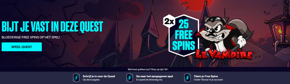 25 free spins