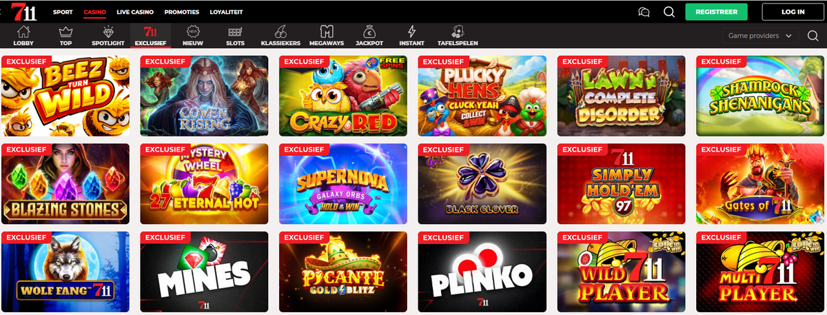 Exclusieve slots