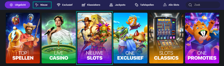 Nieuwe gokkasten