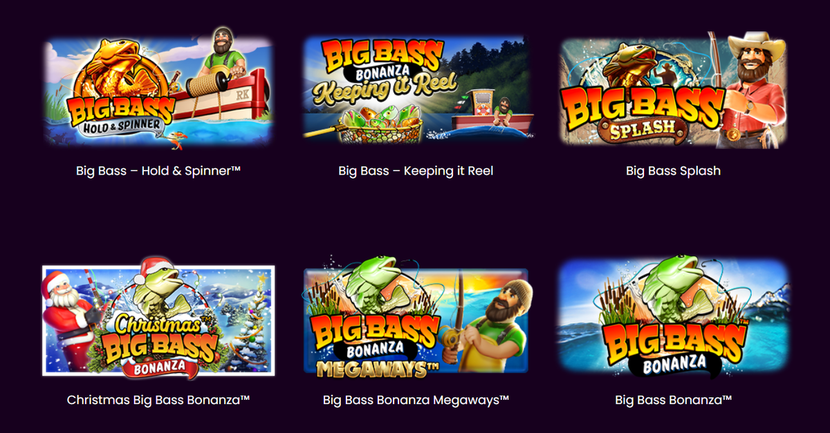 Big Bass slots-serie