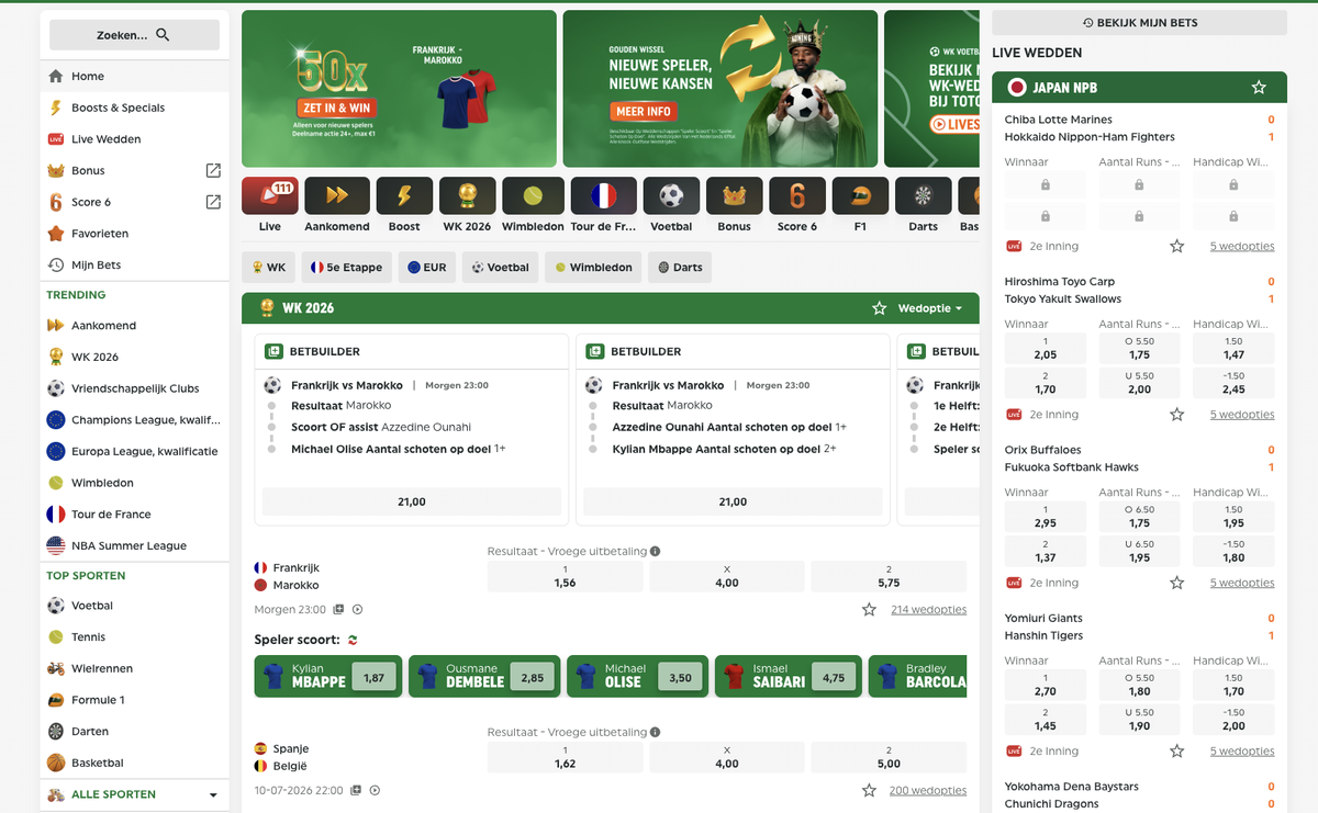 TOTO sportweddenschappen
