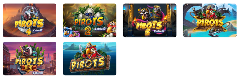 Pirots-serie gokkasten