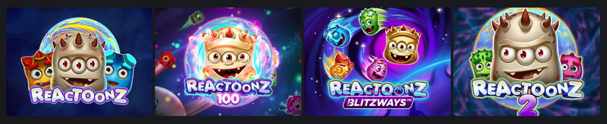 Reactoonz-varianten