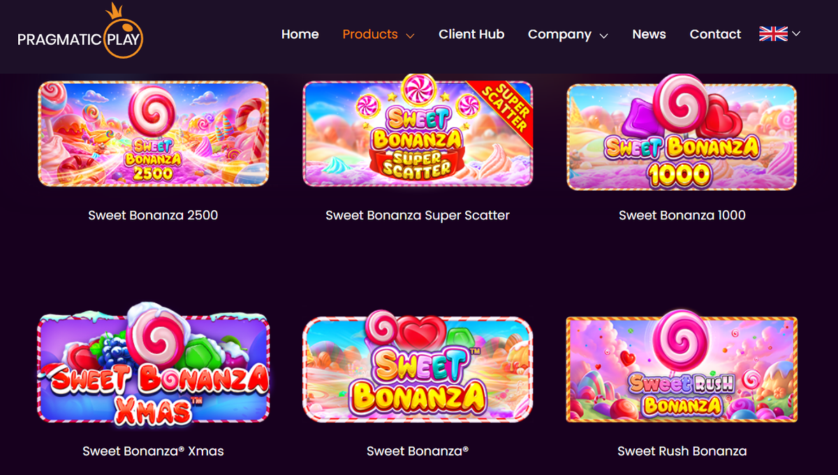 Sweet Bonanza varianten