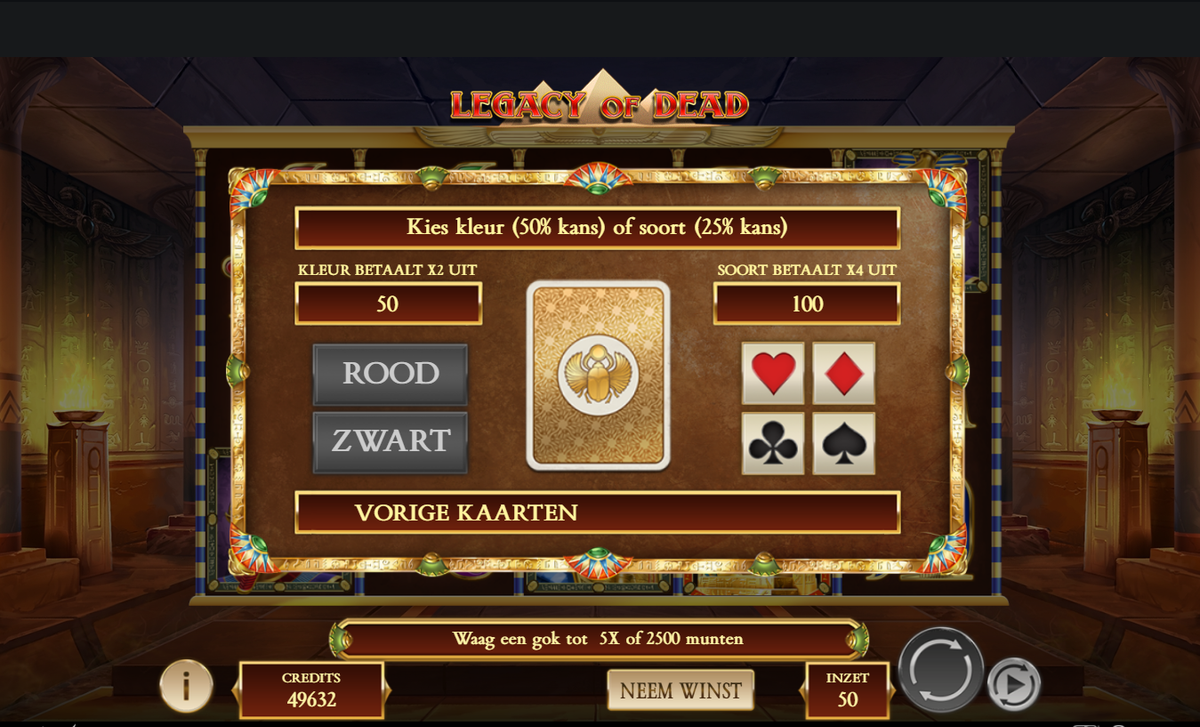 Gamble in Legacy of Dead