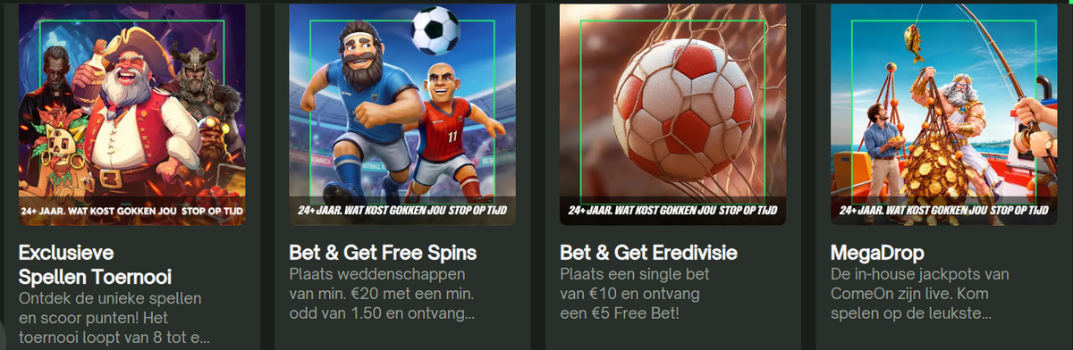 ComeOn bonus